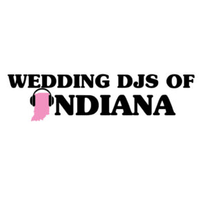 Logo For Wedding DJs of Indiana Contains Text: WEDDING DJS OF INDIANA