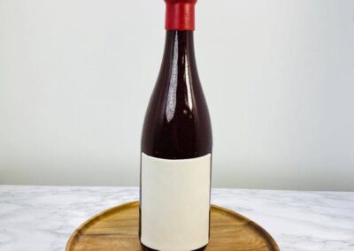 sugar wine bottle cake