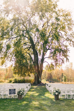 Ceremony isle floral outdoors