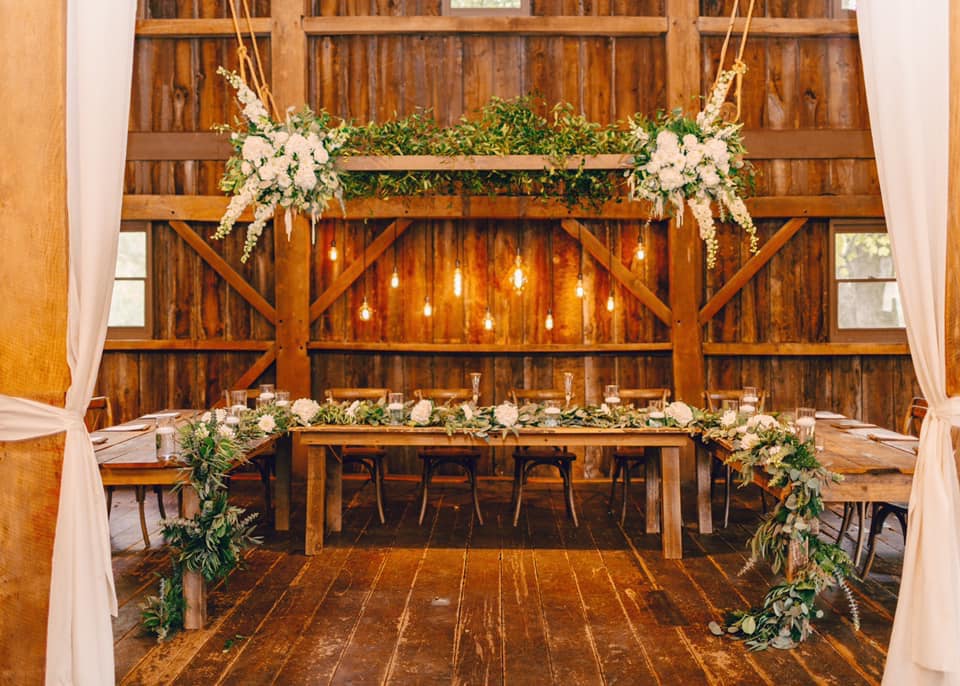 Head table floral