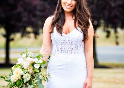 A wedding photo taken by and contains text A Photo Reflection