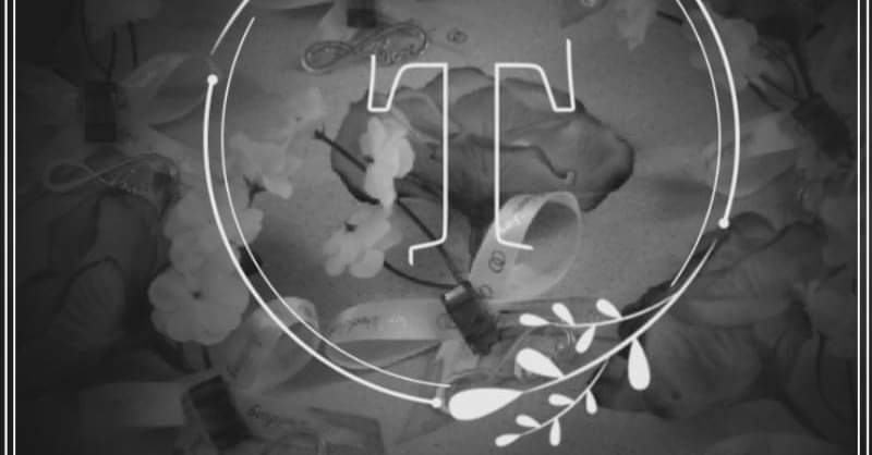 My logo I made with a finished order of boutineers a T for Timeless Creations