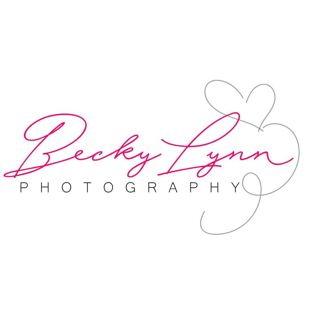 Indianapolis preferred wedding photographer Becky Lynn Photography Logo Square